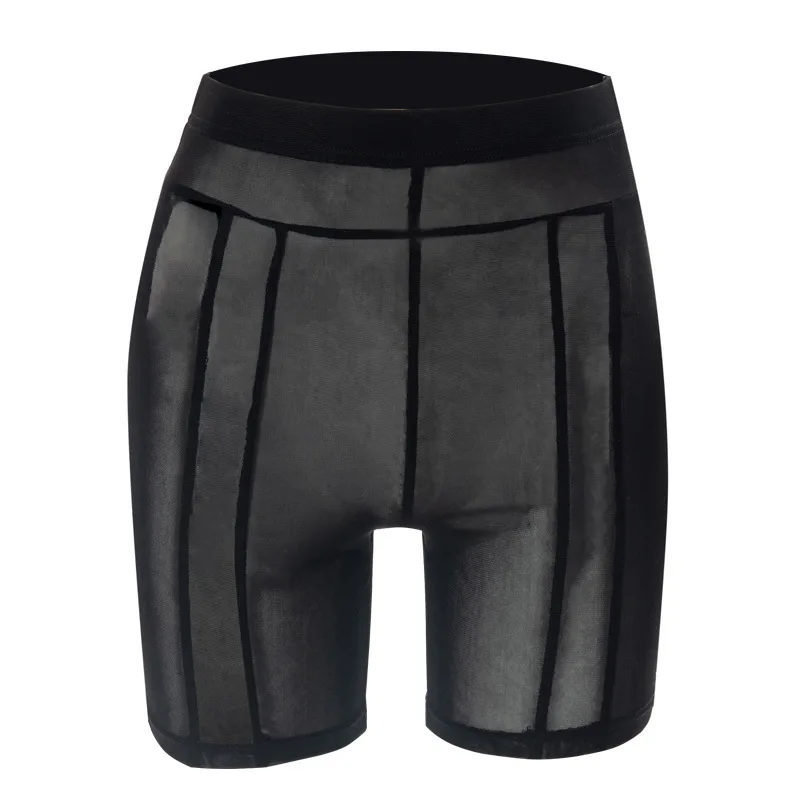 7 Colors Sexy Shorts Mesh See Through Workout Shorts for Women Clothes Summer Black Leggings High Waist Hip Lift Slim Sweatpants
