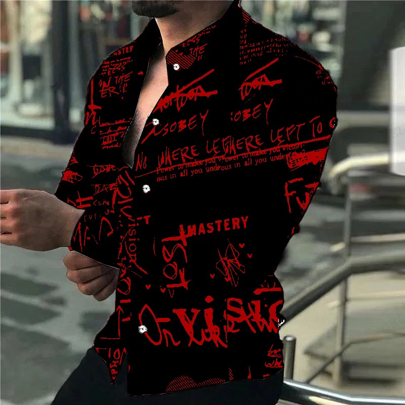 

Fashionable Men's Casual Sports Suit Shirt Soft and Comfortable HD Pattern Designer Design New Men's Tops 2024 Hot Sale