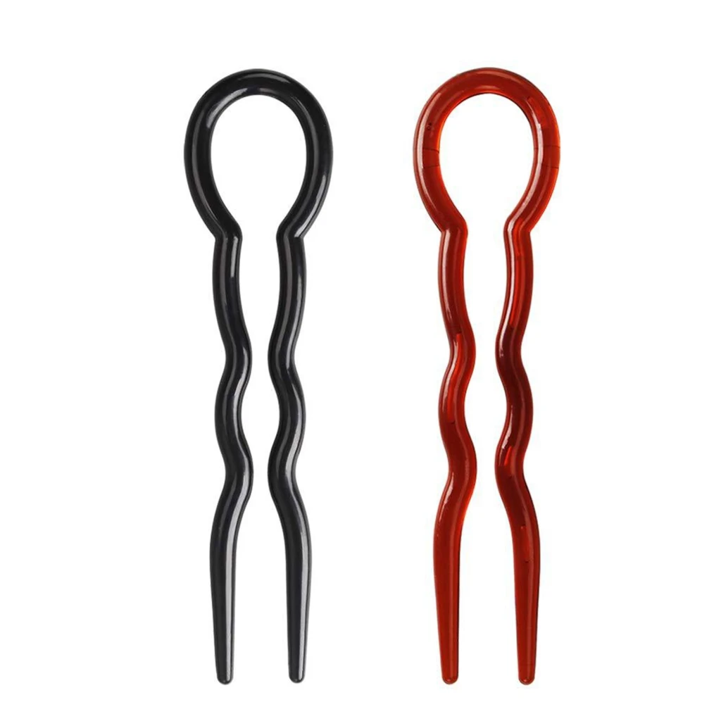 

Ancientry Bridal U Shaped Ponytail Holder Sexy Hair Jewelry for Women Wedding Hair Clip Headpiece for Evening Dress Dropship