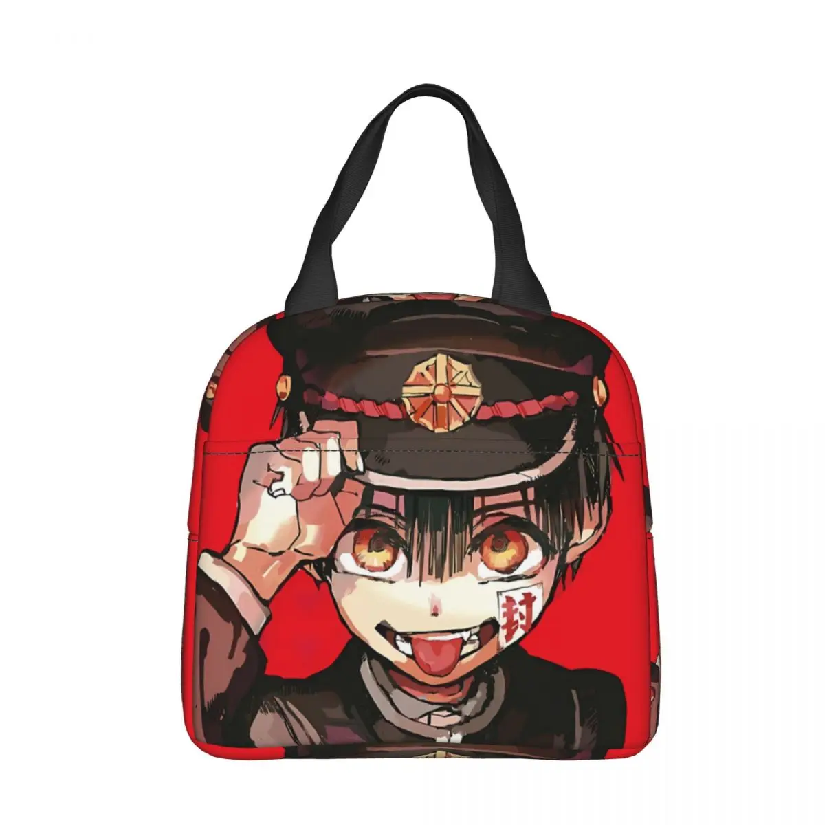 

Hanako Kun Funny Lunch Bag box Comic Toilet Bound Children Aluminum Bag Foil Portable Lunchbox