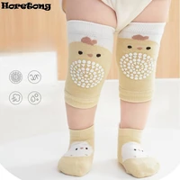 Baby Knee Pad And Floor Socks Set Non-slip Crawling Cushion Infants Toddlers Socks Protector Safety Kneepad 2-piece Set Girl Boy 1