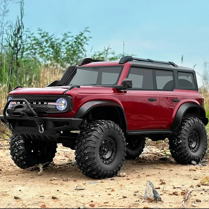 1:10 R1001 Full Scale Huangbo Remote Control Model Car Four-Wheel Drive Simulation Climbing Toy Car High And Low Speed Shifting 3