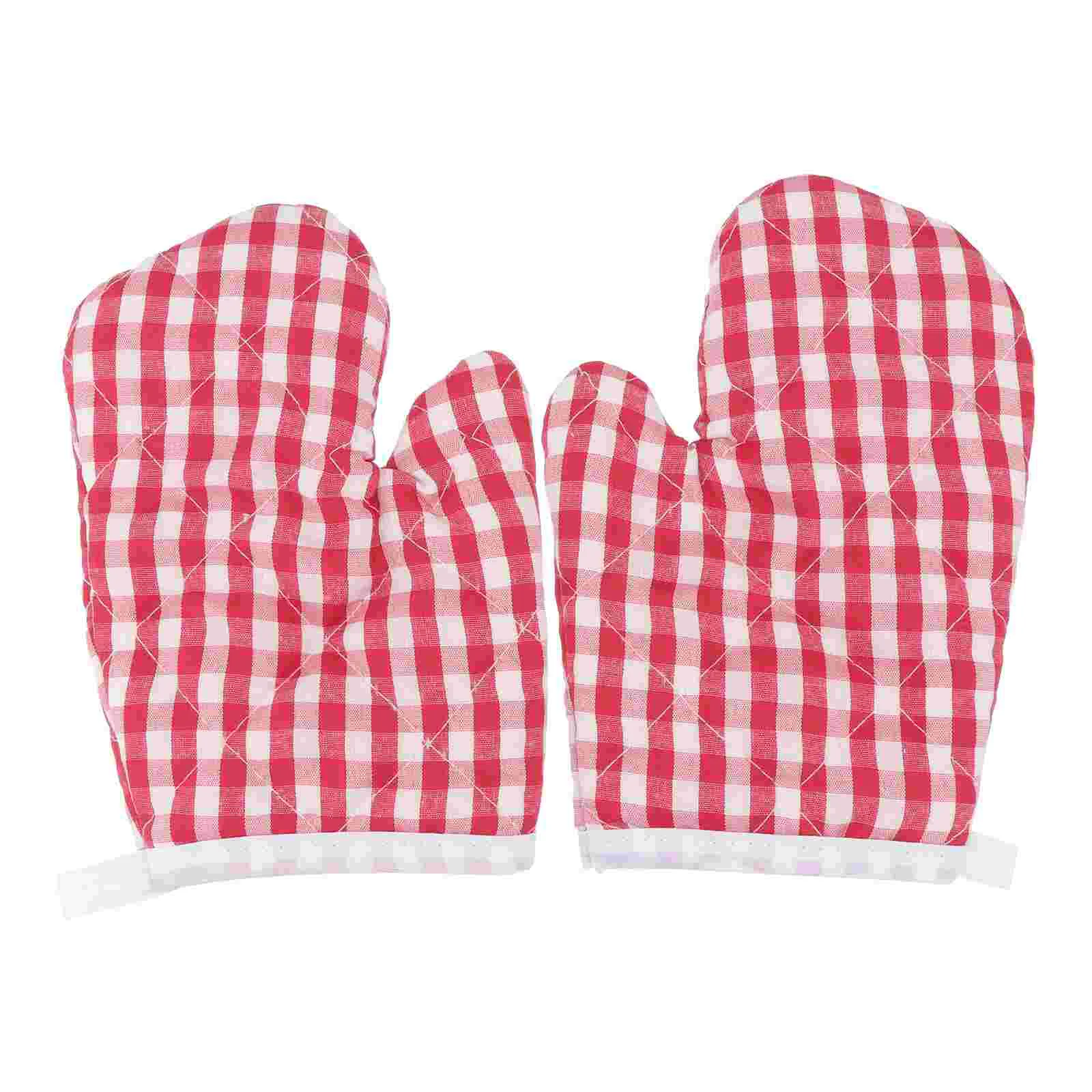 

Gloves Heat Insulation Kitchen Anti-scald Baking Microwave Oven Mitts for Kids