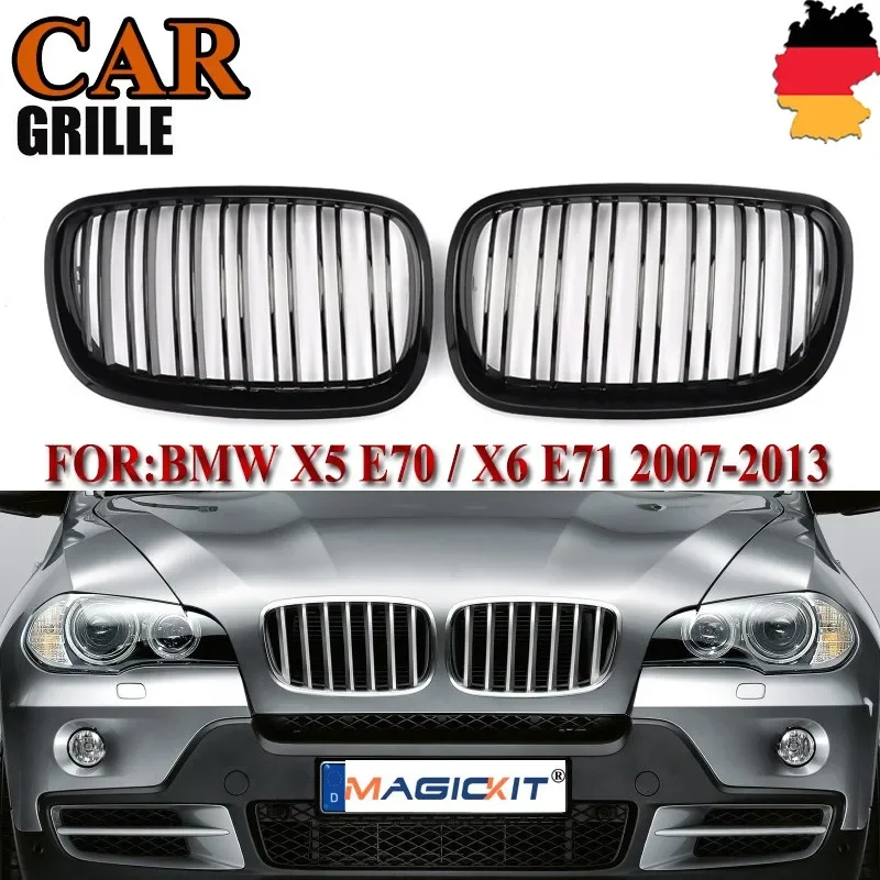 

Решетка радиаторная MagicKit для BMW E70/E71/X5/X6 2007-2013, 2 шт.