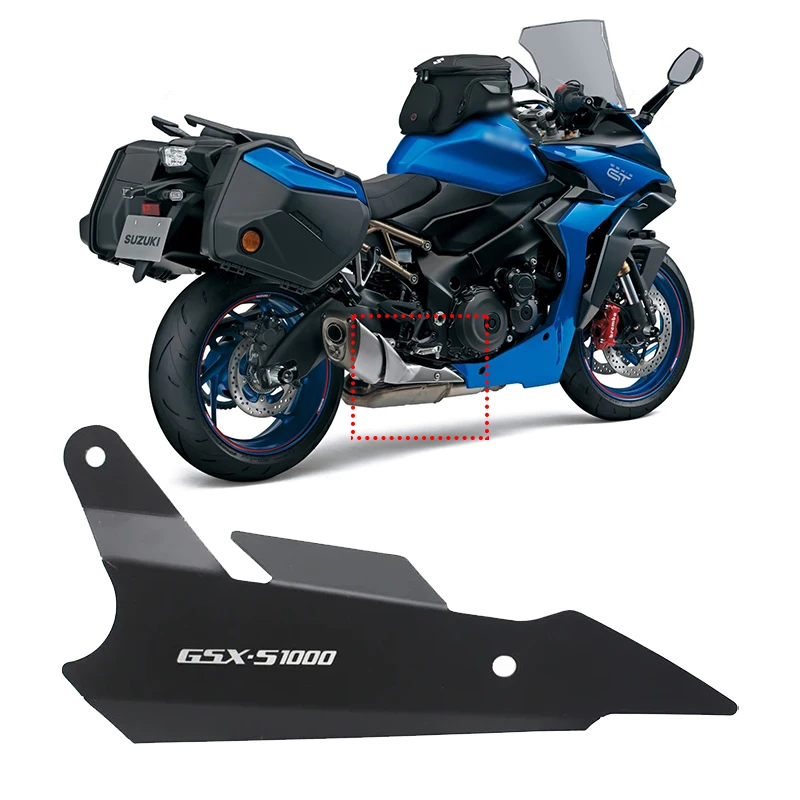 

Алюминиевый протектор для выхлопной трубы мотоцикла, тепловая защита, противоожоговая Крышка для Suzuki GSX-S1000GT 2022 GSX-S1000 GSX-S1000F 2015