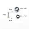 Double Pearl Brooch Pins Anti-fade Brooches Buttons for Women Sweater Cardigan Clip Coat Summer Dress DIY Buttons 5