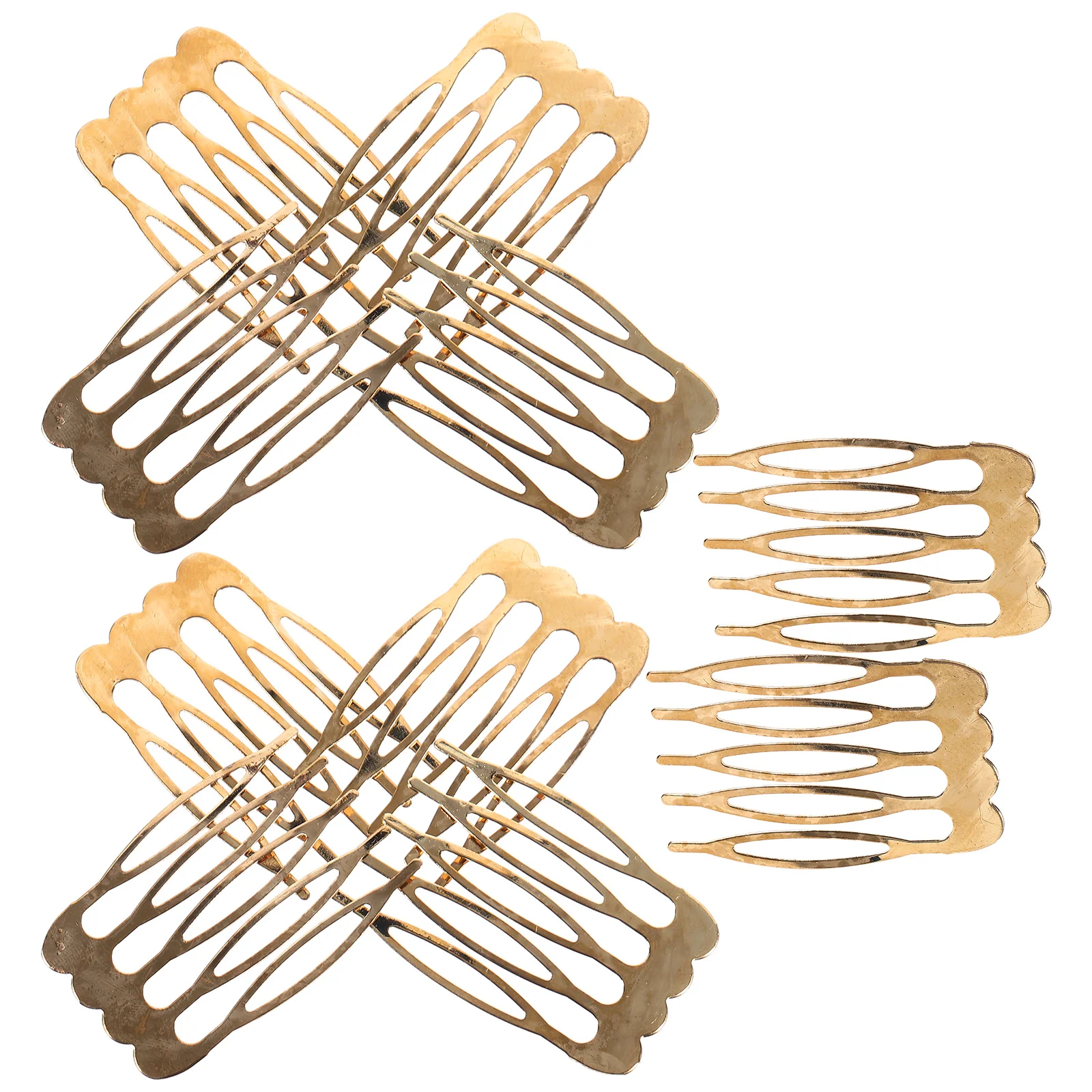

10 Pcs Five-tooth Hair Comb Side Accessories Decorative Combs for Women Slides Clips