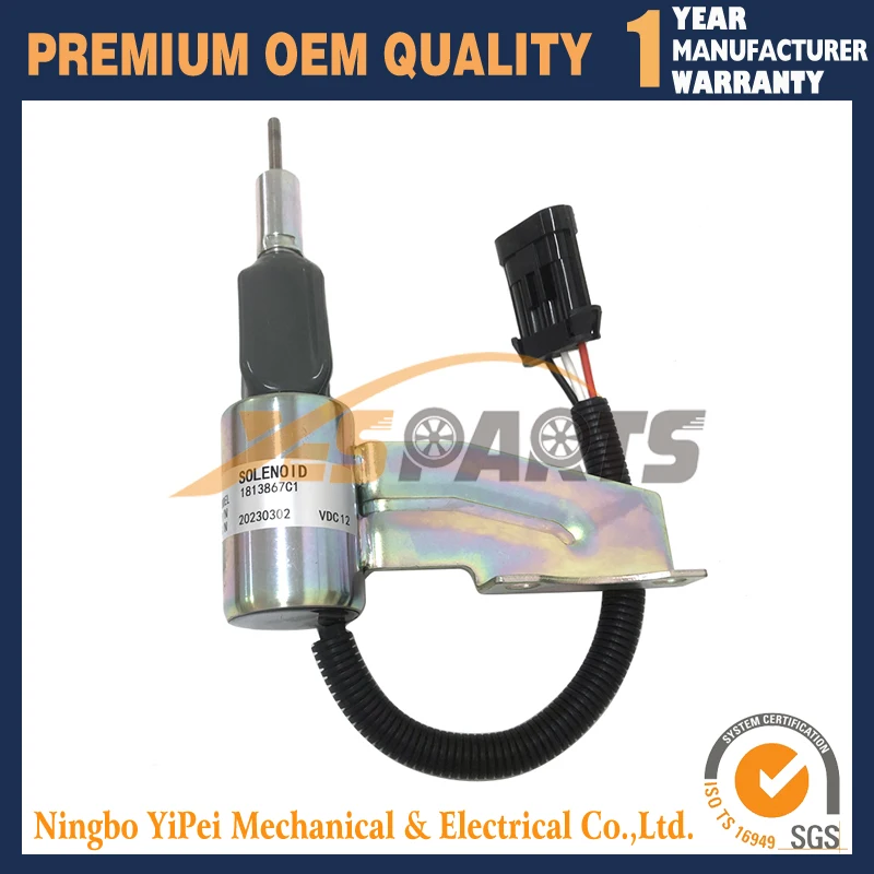 

Новый соленоид отсечки 2003ES 1813867C1 12 В для дизельных запчастей на вторичном рынке
