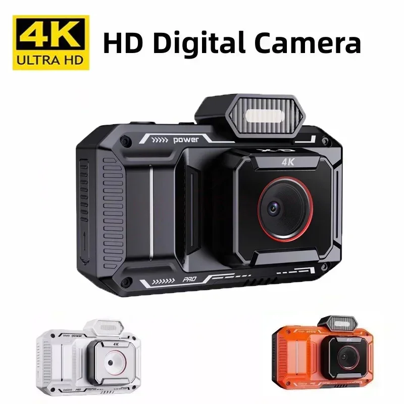 New 4K HD Digital Camera 18x Electronic Zoom Dual Shot Intelligent Fill Light Kamera Outdoor Professional Action Cam for Vlog 6