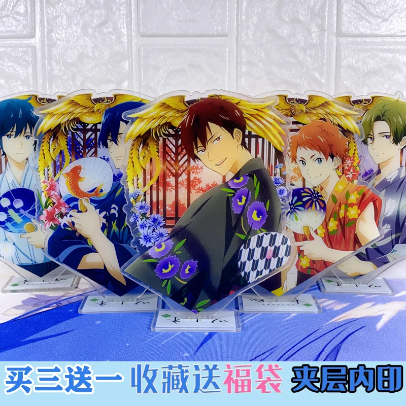 

Anime Tsurune: Kazemai koukou kyuudoubu Narumiya Minato Stand Figure Cosplay Model Plate Toys Desk Decor Collection