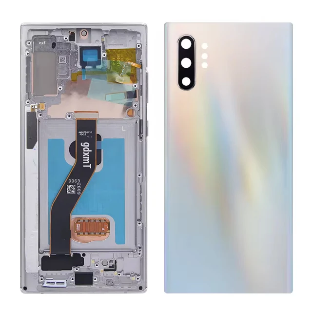 Note10+ LCD純正+交換用2枚セットNG付 For Samsung Galaxy Note 10+ Plus N975 LCD Display Screen