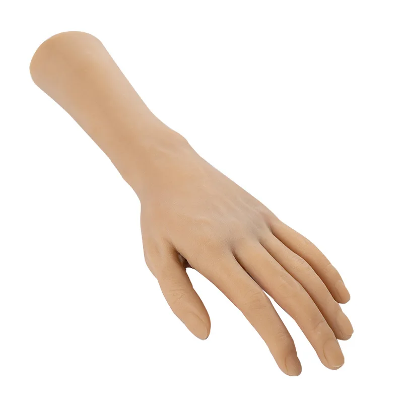 Velocity Manikin Hand Wooden Mannequin Hand Realistic Artist Hand Model Flexible Fingers, Size: 18