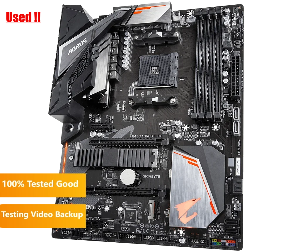 ギガバイト B450 AORUS ELITE マザーボード ソケット AM4 DDR4 B450