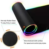 Gamepad pattern Mouse Pad XXL RGB Gaming MousePad HD Gamer Accessories Large LED Light MousePads PC Computer Carpet With Backlit - Image 6