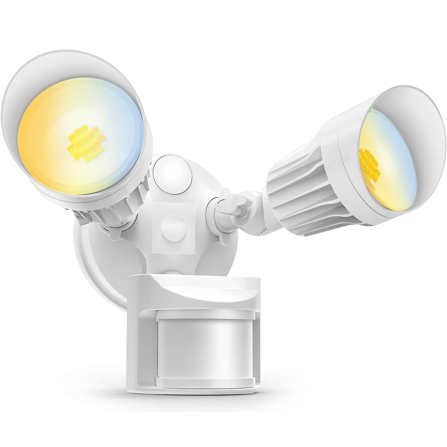 

3CCT Selectable LED Security Lights Flood Lights Outdoor Motion Sensor 2500LM 25W 3000K/4000K/5000K Adjustable Color Changing