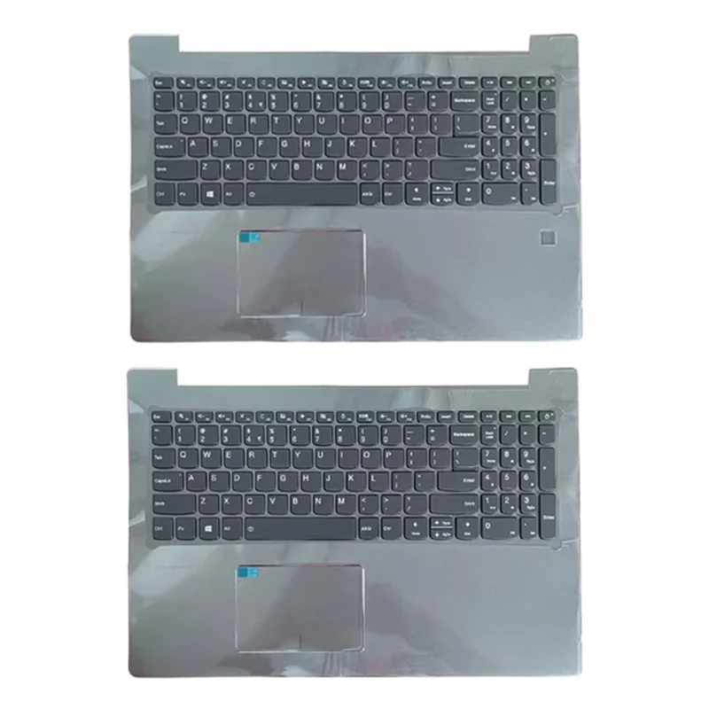 

Новая Оригинальная клавиатура для ноутбука Lenovo Ideapad 520-15 520-15IKB, подставка для рук, верхняя крышка корпуса с сенсорной панелью стандарта США