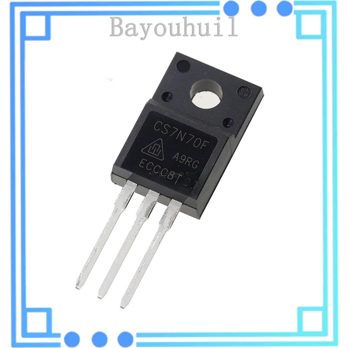 

10PCS Original CRMICRO N Channel CS7N70FA9R-G TO-220F 700V 7A