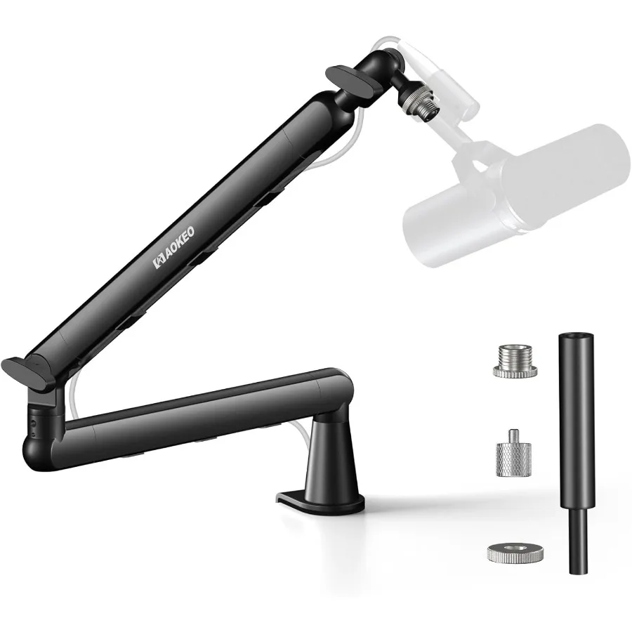Adjustable Desk Microphone Boom Arm Stand