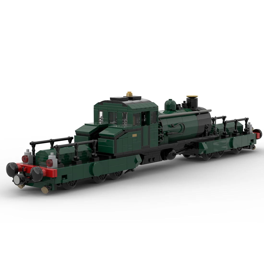 

Authorized 1/45 LTM 51 Garratt Locomotive Building Blocks MOC Set (856PCS/Static Version)