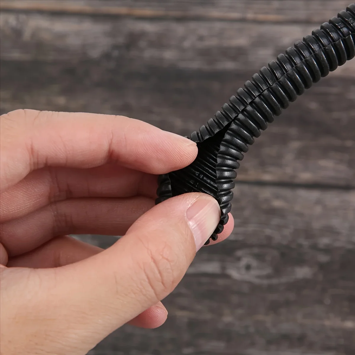 cable sleeves Length 6Meters OD7/10/13/15/18/21mm Flame Retardant Wire Loom High Temperature Cable Conduit Split Cable Sleeves Split Wire