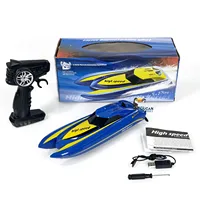 Mini RC Toy RTR Boat Electric Racing Ship High Speed Boat 2.4Ghz Radio control Ship model Toy for Kids Adults 2