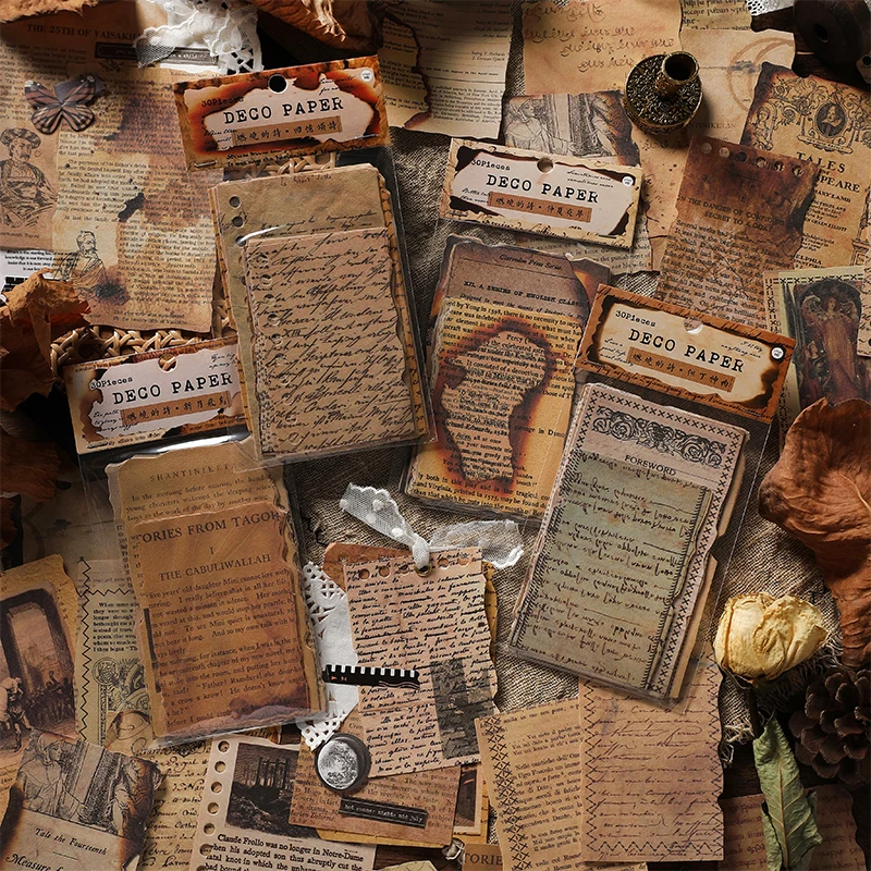 Vintage Literature Scrapbook Paper 2