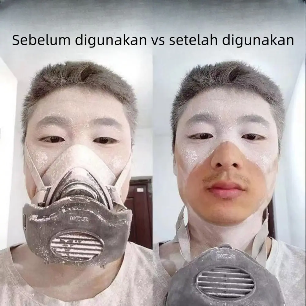 Filter Sponge Dust Mask Anti-smoke Anti-hazard Protective Masks Effective Filtration Industrial Dust Anti Particles Filters Breathing Sports Mask