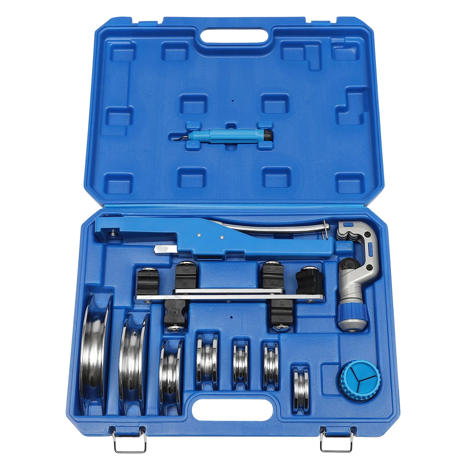 Set piegatubi per tubi manuali da 6-22 mm fino a 90 °   Strumenti di riparazione per tagliatubi