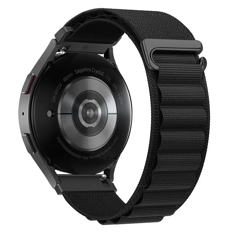 Nylon Alpine Watch Strap - Versatile 20mm/22mm Bracelet Wristband