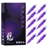 MAMBA LOONG 10PCS Tattoo Needle Cartridges Round Linder 0.30MM/0.35MM Disposable Sterilized Membrane Safety Tattoo Needles 1
