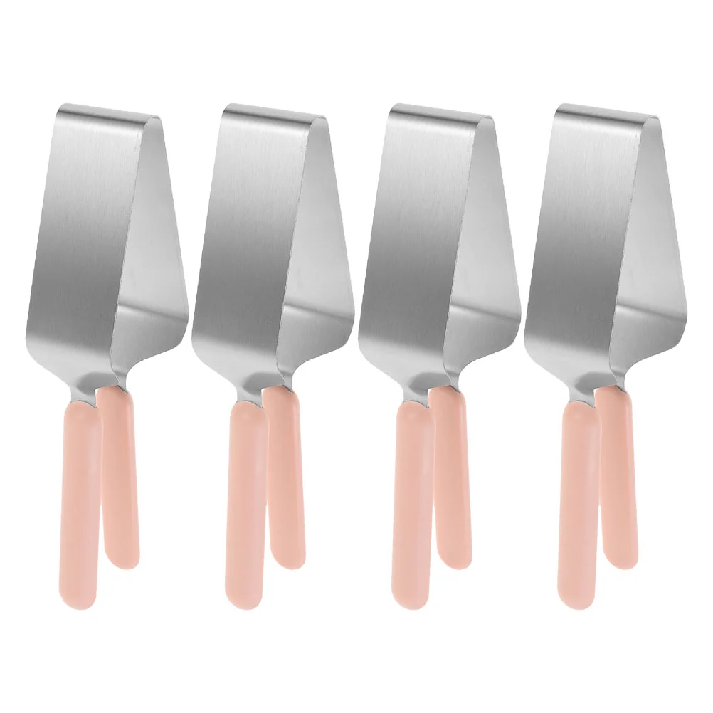 

4 Pcs Scraper Tool Cake Slicer Handle Wedding Essentials Cutting Pie Pizza