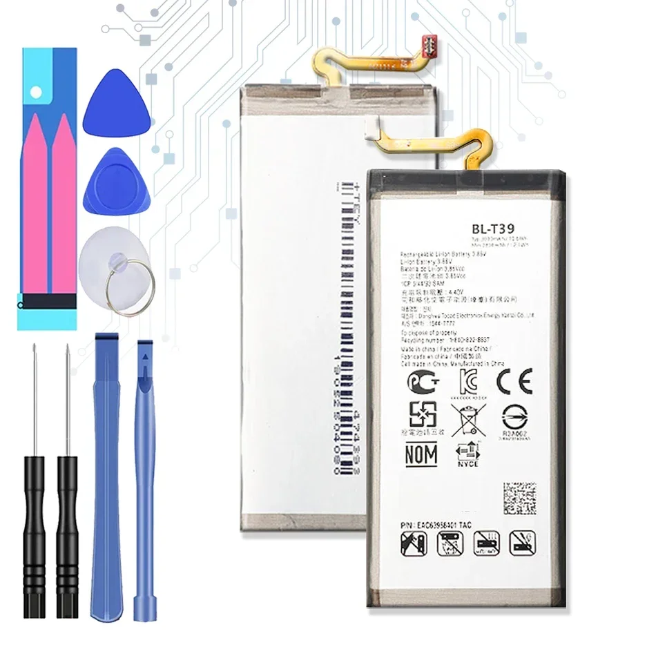 

BL-T39 Replacement Battery For LG G7 G7+ G7ThinQ LM G710 ThinQ G710 Q7+ LMQ610 BL T39 + Free tool