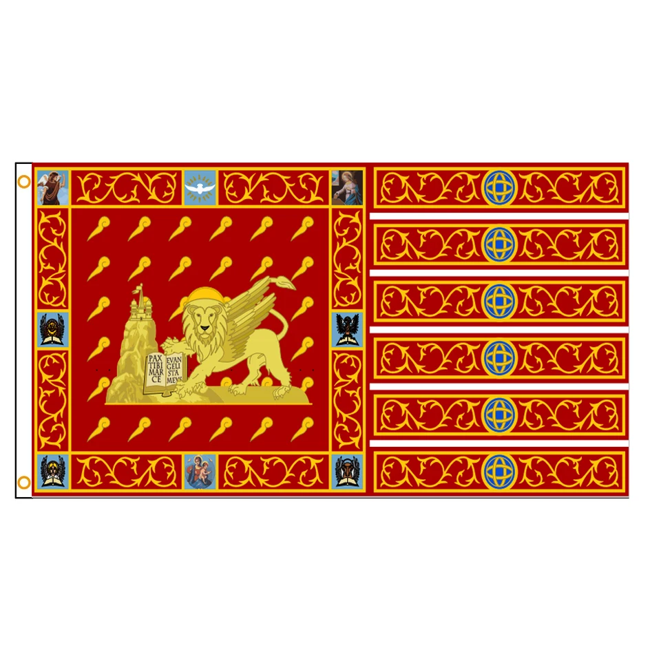 DRAPEAU GRECS D'ALBANIE 45x30cm - PAVILLON D'ÉPIRE DU NORD 30 x 45 cm