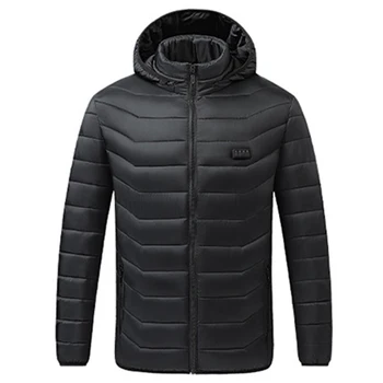 21 Areas Heated Jacket Men USB Electric Heating Jacket Ski Thermal Clothing for Outdoor Hunting Hiking Camping Skiing 5