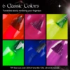 ROSALIND 6PCS Neon Glow Gel Nail Polish Set Hybrid Varnishes  Semi Permanent Top Base Coat Nail Gel Kit Need UV Lamp Nail Art 2