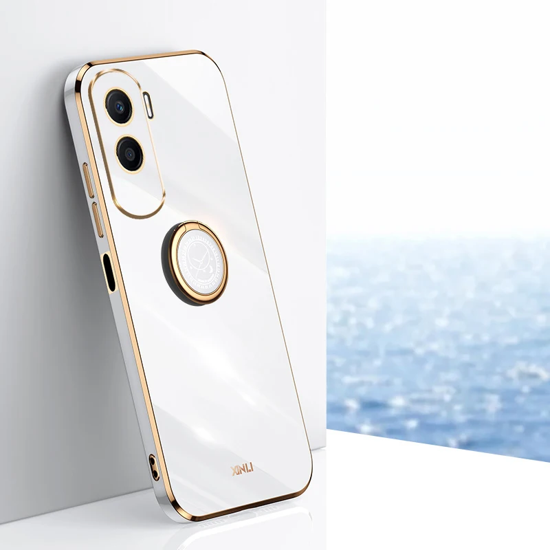 Per Honor 90 Lite Custodia Honor 90 Lite Custodia Per Telefono Honor 90 Cover Posteriore Honor 90 Pro Custodia Per Supporto Ad Anello Con Placcatura Q