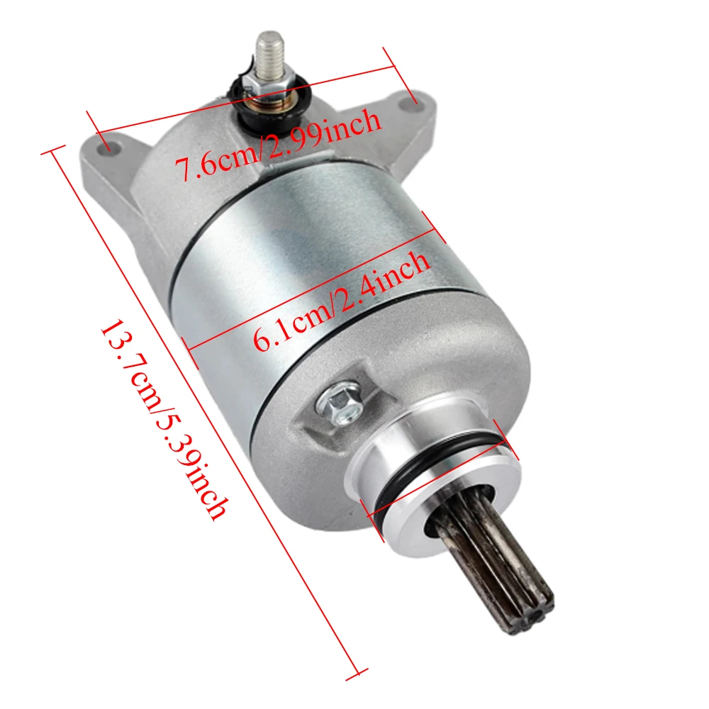 9 Teeth Starter Motor Replacement For Honda CRF150F 2006-CBF125 2009-2013 CBF150 2007-2011 31200-KPT-A01