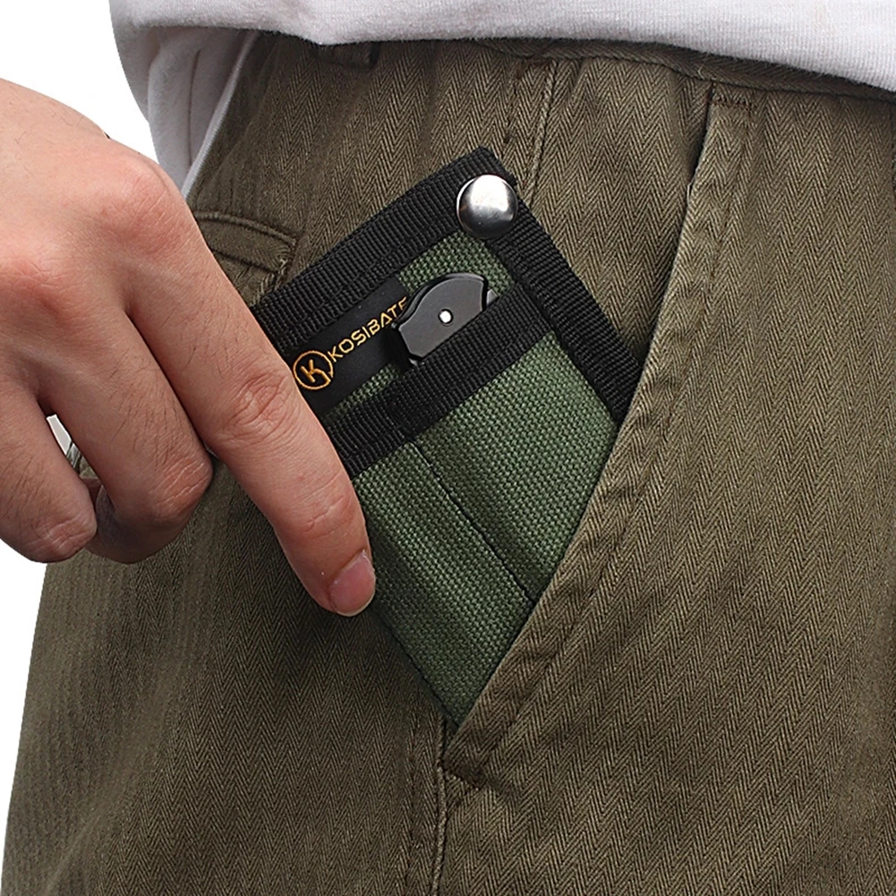 

EDC Tactical Tool Bag, Pocket Wallet, Molle Pouch, Key Card, Folding Knife Holder Case, Camping, Hunting, Portable Storage, Coin