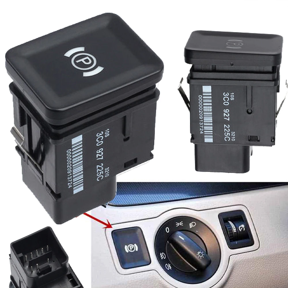 

For VW Passat CC B6 Electronic Handbrake Brake Car Parking Switch Button 3C0927225C