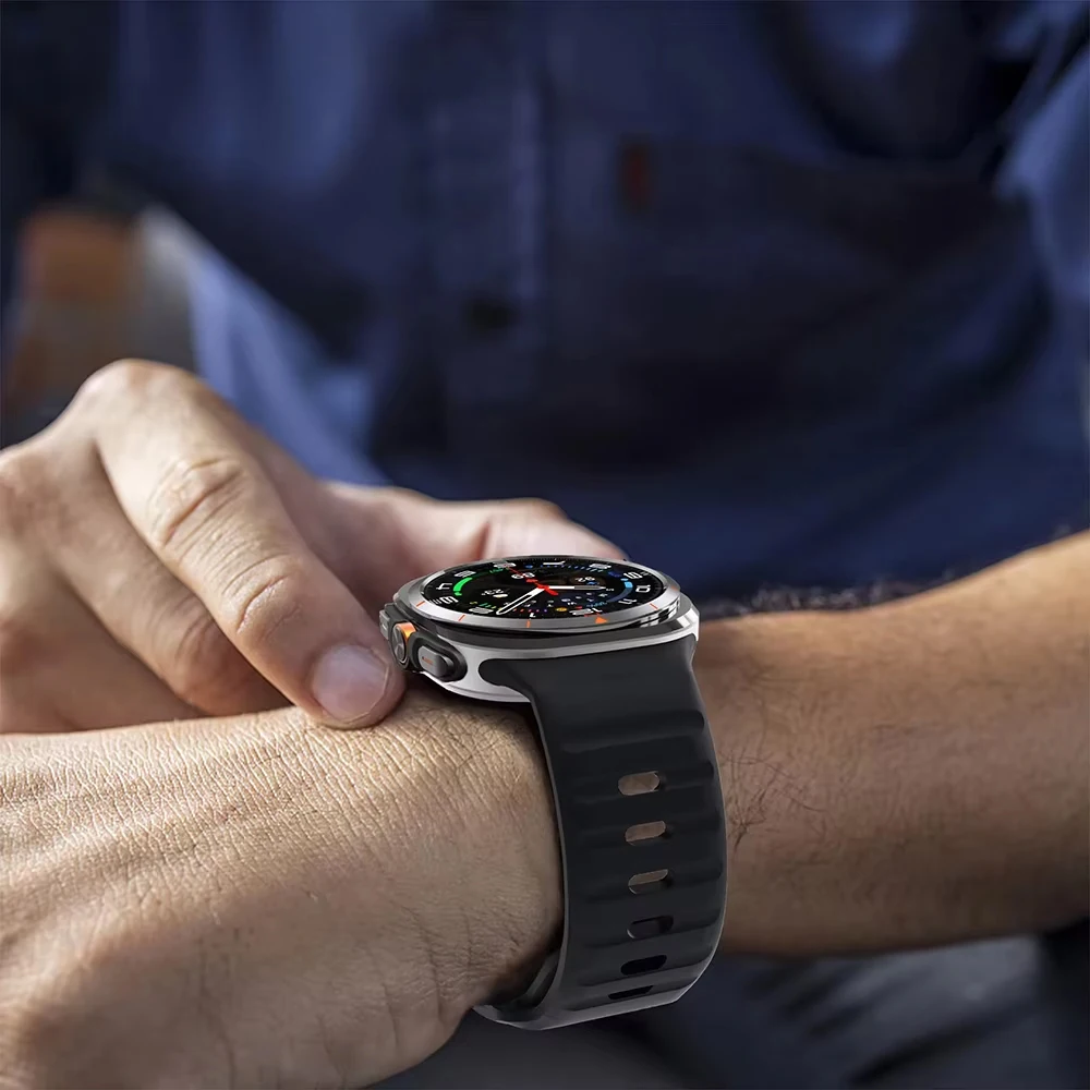 Sport Strap - Durable Rubber Wrist Band for Galaxy Watch 8 Series