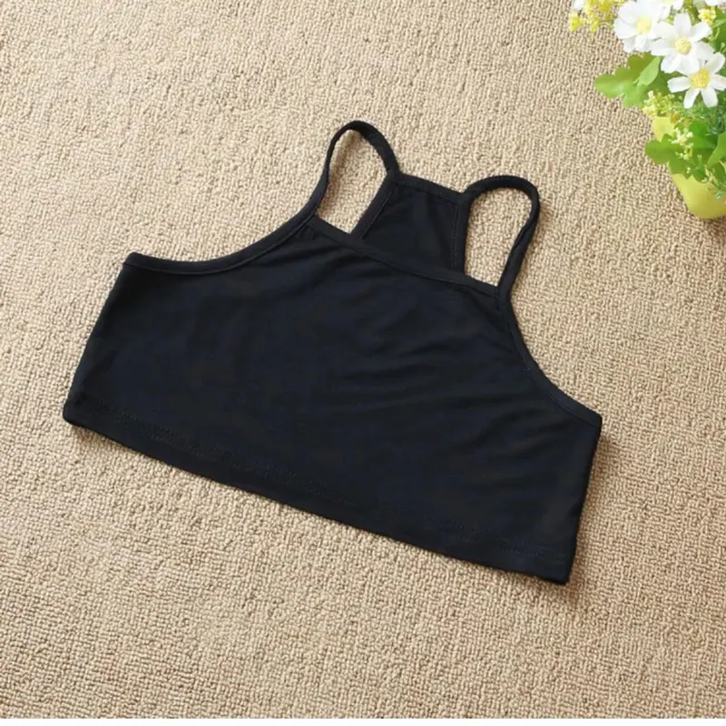 Girls Cotton Tank Tops Camisole Singlet Undershirt Kids Underwear