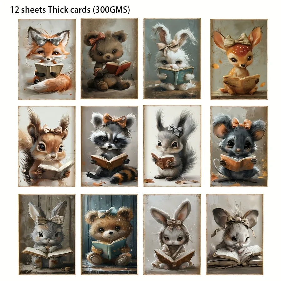 50PCS Card Sticker & Envelope Set – DIY Holiday Flag Crafts, Scrapbooking Supplies,... - SKU CSES2125 - UGI Packaging