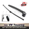 Wiper 14" Rear Wiper Blade & Arm Set Kit For VW Touareg 2011 2012 2013 2014 2015 2016 2017 Windshield Windscreen Rear Window 1