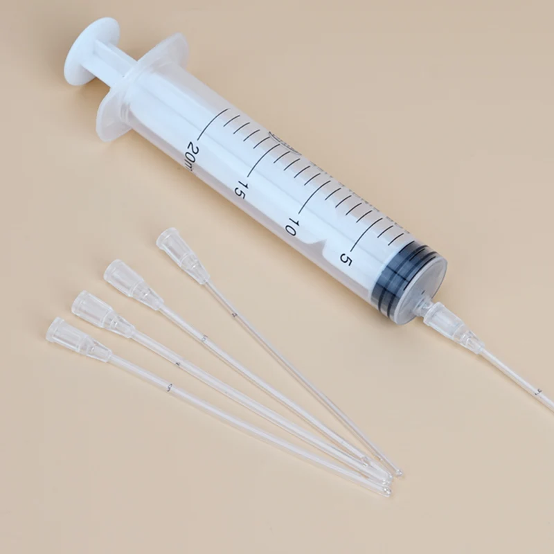 Bird Parrot Feeder Tube, Baby Bird Milk Medicine Feeding Syringe with Soft Feeding Tubes, Baby Bird Feeding Tools Kit 6