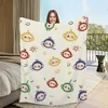 Warm Soft Plush Nap Blankets Sofa cute rug for Living Room Office Bed Cartoon Home Travel Kid Birthday The-T-TeletubbieS Gifts 2