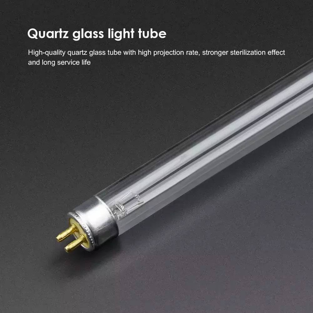 UV Sterilization Lamp T5 CFL Sterilization UV Quartz Lamp Tube With Ozone 6W 8W 220V 110V For Room