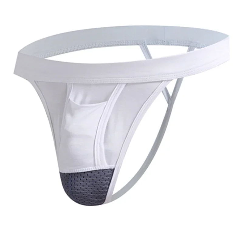 

Separate men's underpants U raised breathable mesh bracket Modal sexy comfort thong