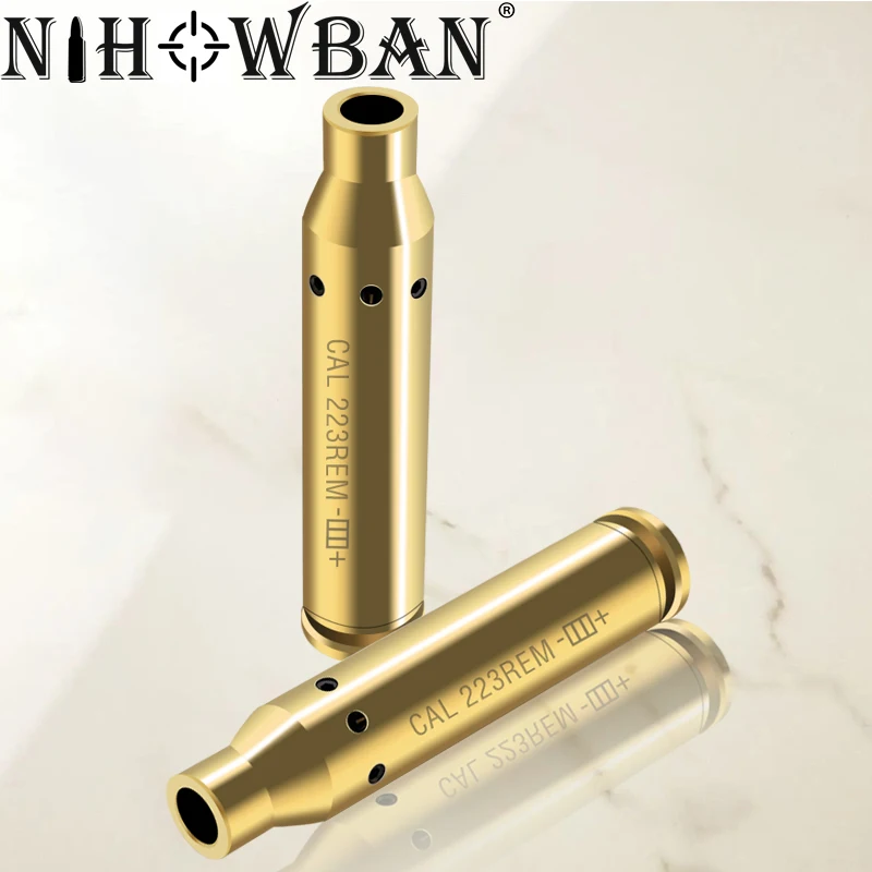 

Nihowban тактический Красный точечный лазерный прицел 223Rem латунная пуля инфракрасный лазер калибровка стрельба прицеливание обучение Охота Аксессуары