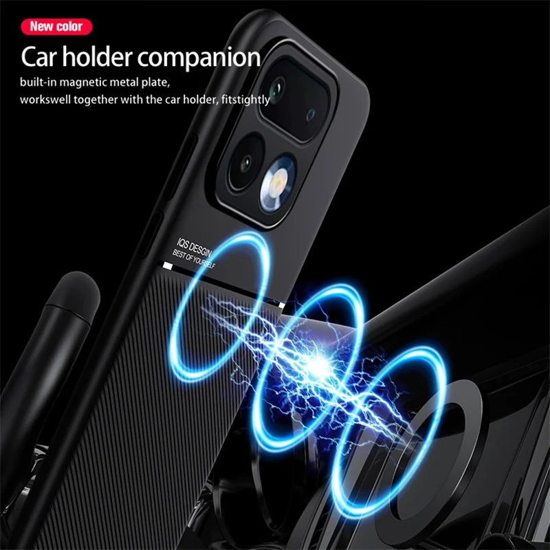 Rugged Non-Slip Magnetic Suction Phone Case & Protective Cover