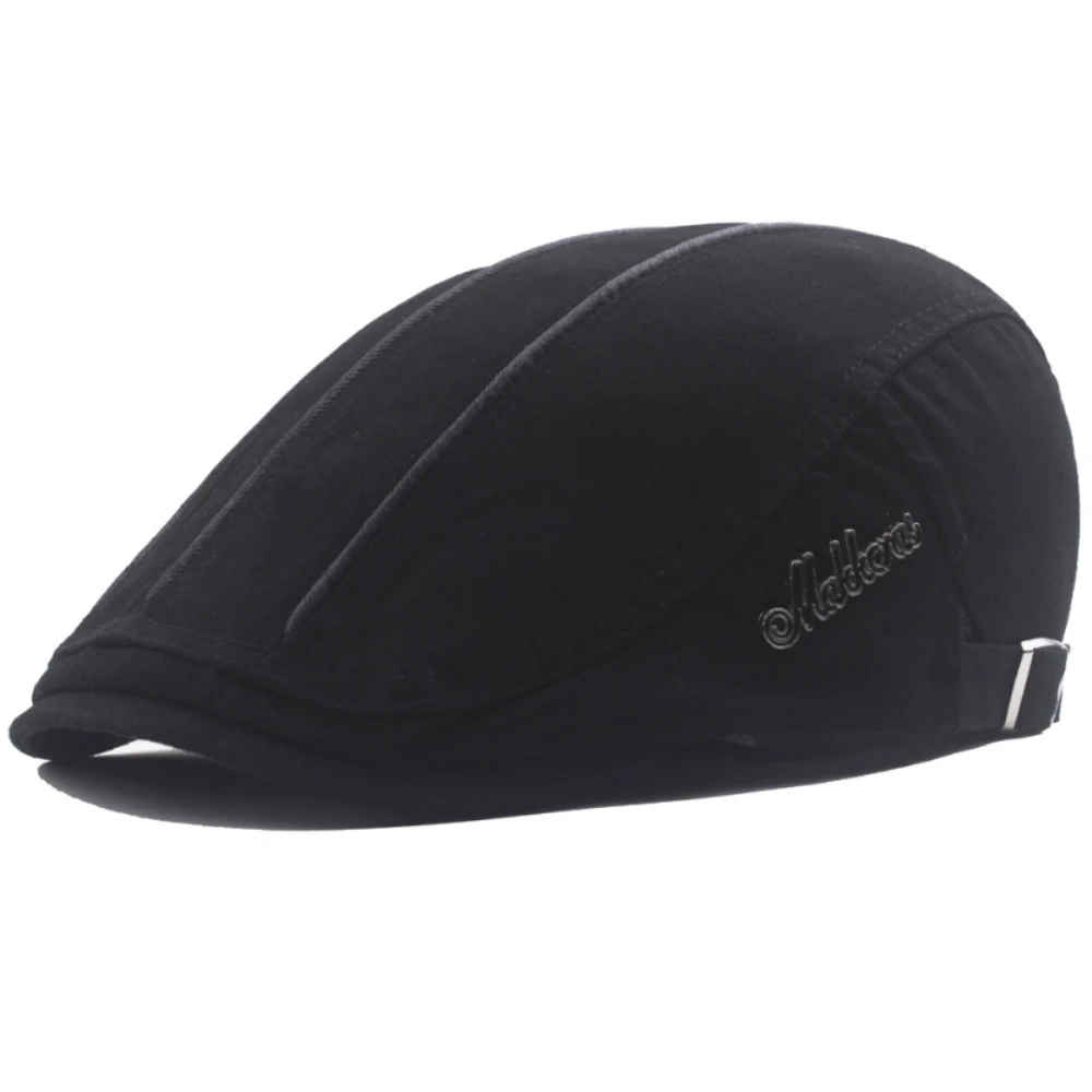 HT3562 Baskenmützen 100% Baumwolle Frühling Sommer Mütze für Herren Damen Ivy Flat Cap Künstler Maler Baskenmütze Verstellbare Baskenmütze – Detail 8